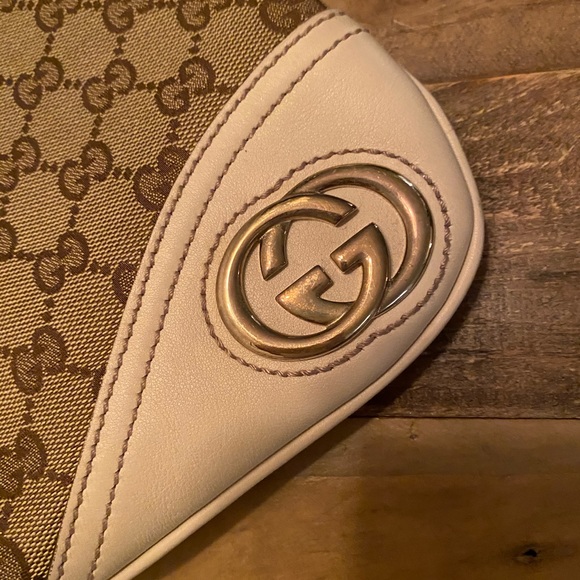Gucci Monogram One Strap Shoulder Bag - Picture 7 of 8